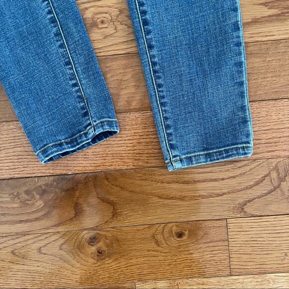 Frye Addie Skinny Denim Jeans Womens 4 Blue Mid-Rise Minimalist Casual Staple - Picture 3 of 14